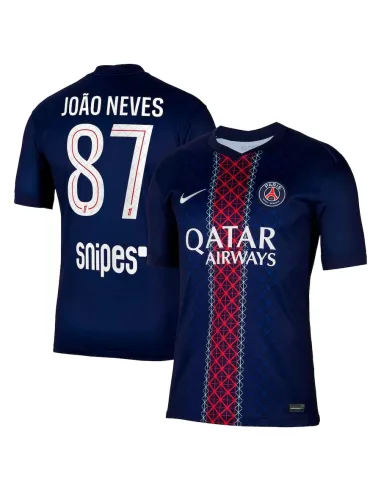 MAILLOT PSG DOMICILE JOAO NEVES SAISON 2025-2026